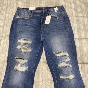 New with tags never worn 16W Judy blue skinny fit jeans